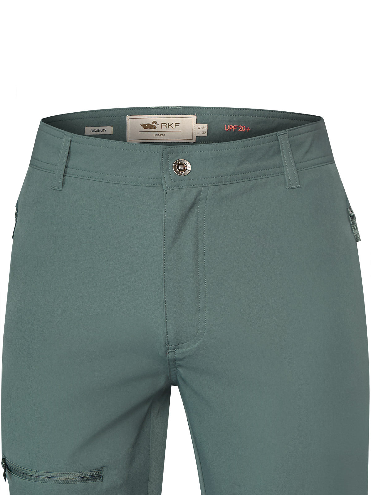 Pantalón Fibras Recicladas Hombre Hike Verde Rockford