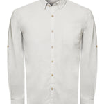 Camisa Algodón Orgánico Hombre Galiton Gris Rockford