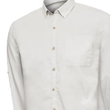 Camisa Algodón Orgánico Hombre Galiton Gris Rockford