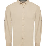 Camisa Algodón Orgánico Hombre Galiton Café Rockford