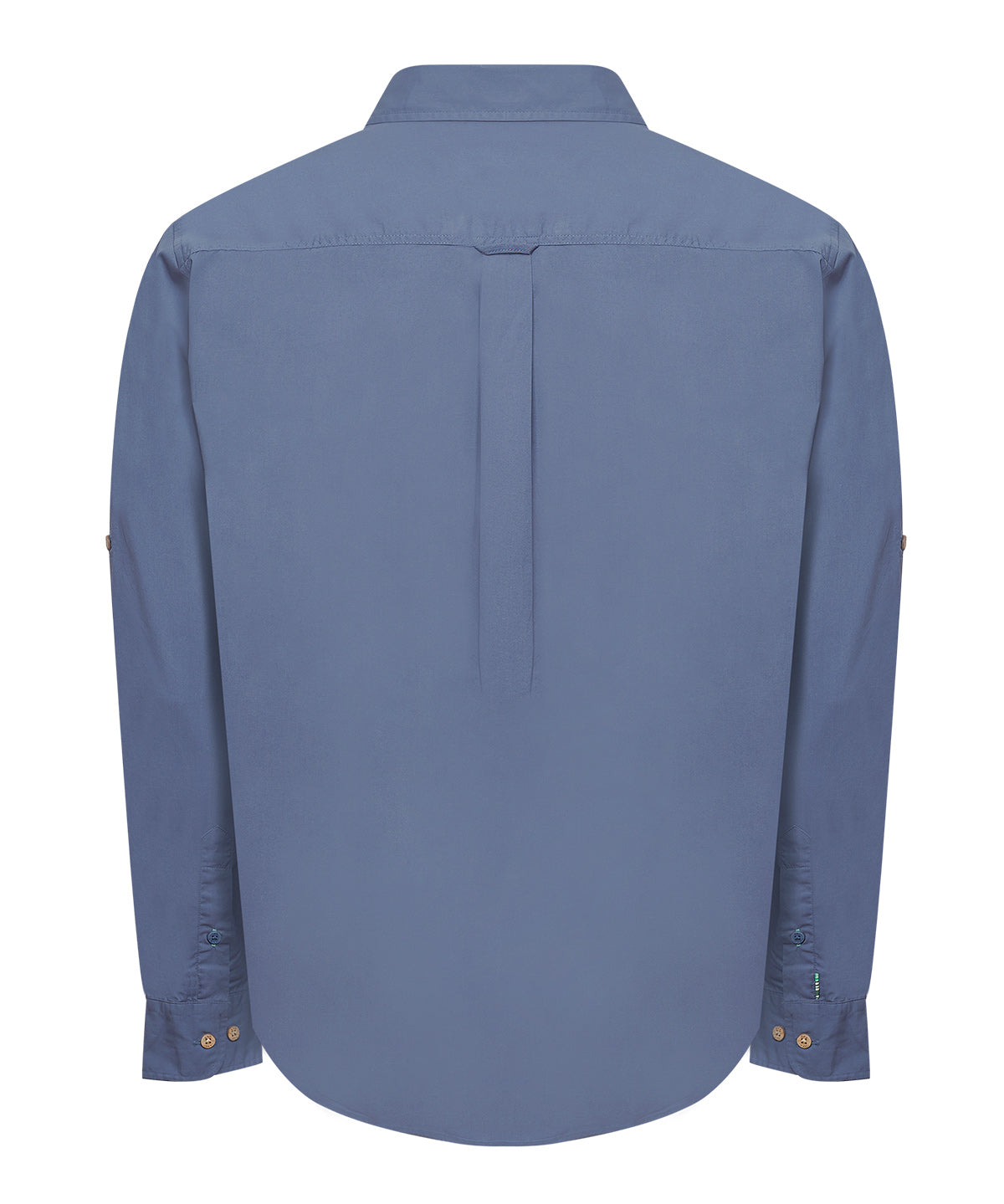 Camisa Algodón Orgánico Hombre Galiton Azul Rockford