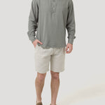 Camisa Tencel Hombre Tencelhalf Gris Rockford