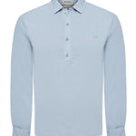 Camisa Tencel Hombre Tencelhalf Azul Rockford