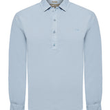 Camisa Tencel Hombre Tencelhalf Azul Rockford
