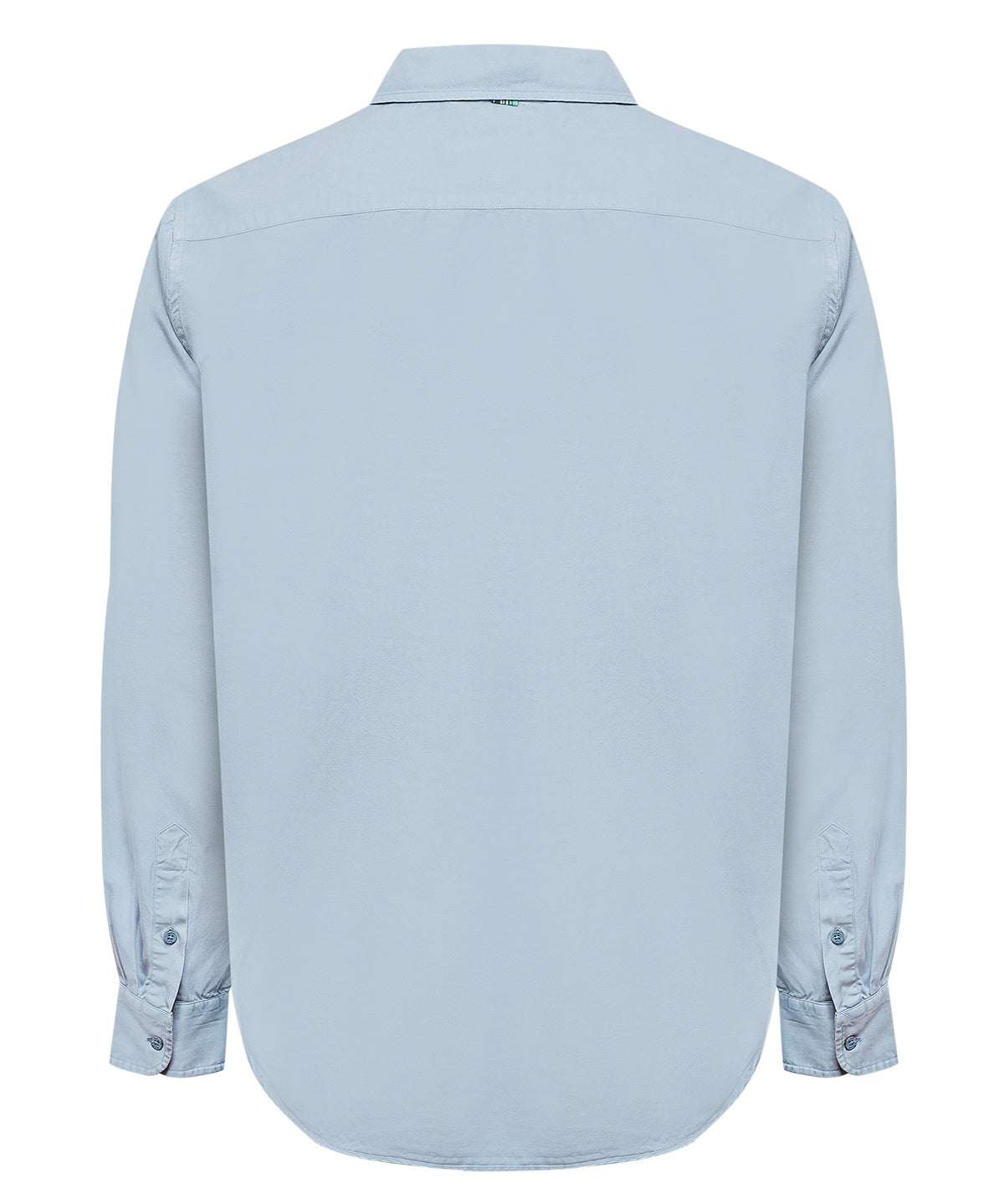 Camisa Tencel Hombre Tencelhalf Azul Rockford