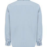 Camisa Tencel Hombre Tencelhalf Azul Rockford
