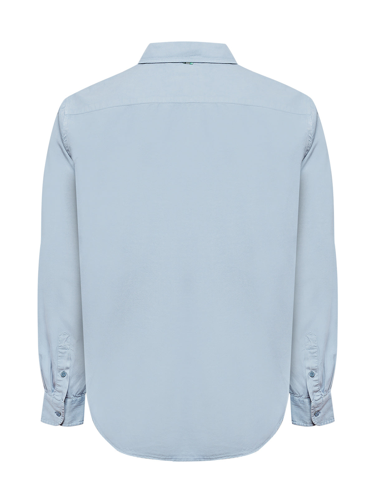 Camisa Tencel Hombre Tencelhalf Azul Rockford