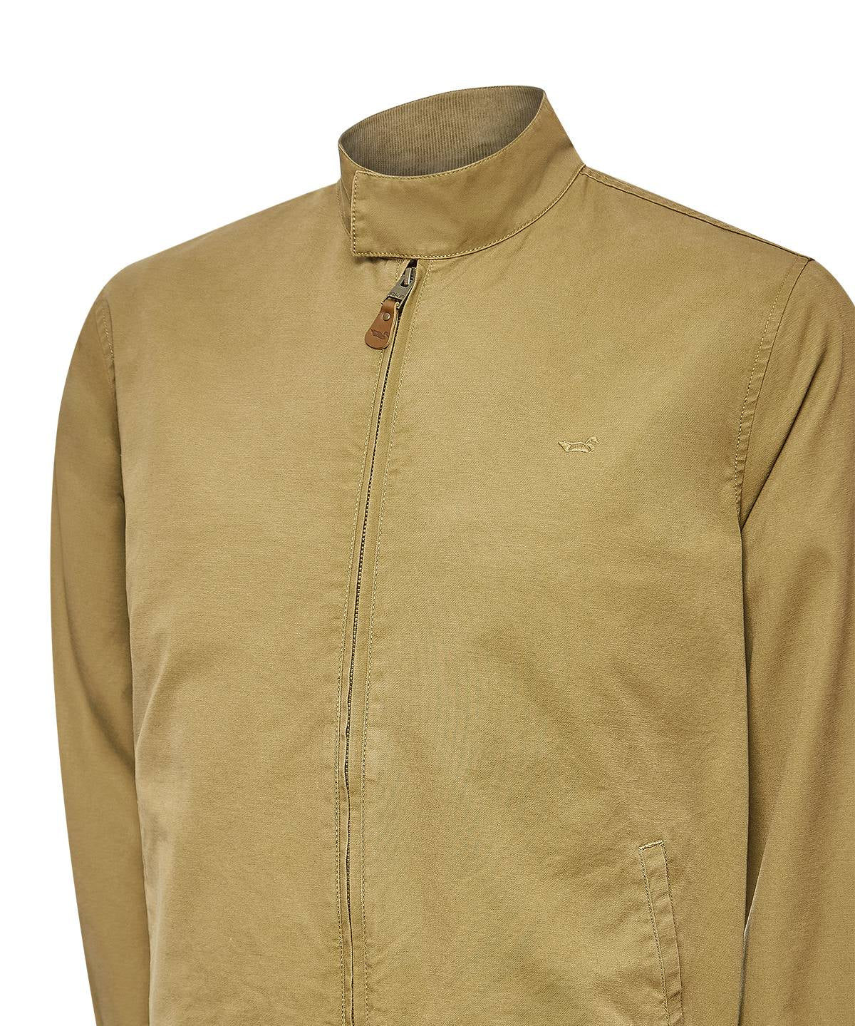 Chaqueta Algodón Orgánico Hombre Arezzo Café Rockford