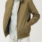 Chaqueta Algodón Orgánico Hombre Arezzo Café Rockford