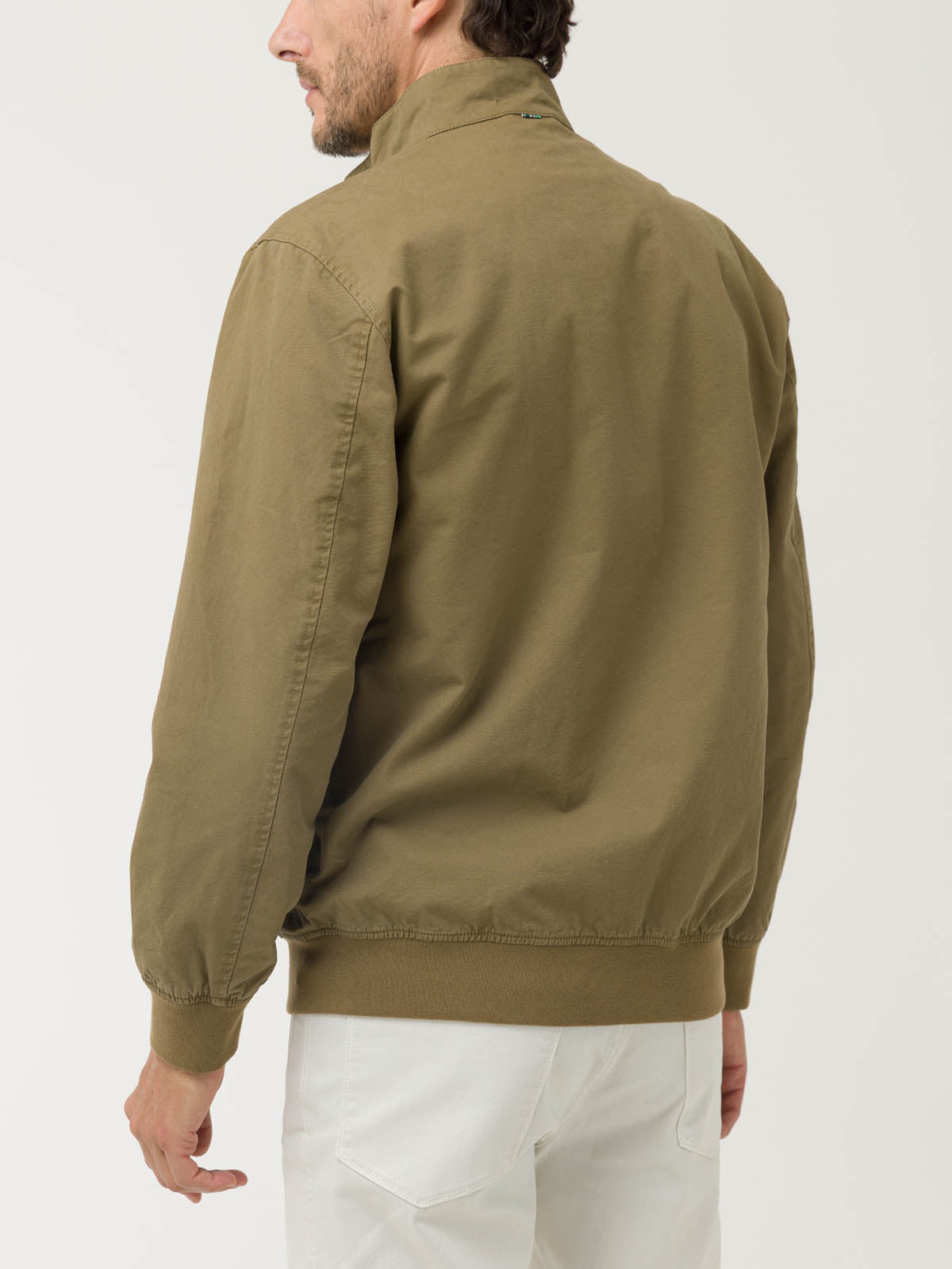Chaqueta Algodón Orgánico Hombre Arezzo Café Rockford