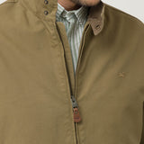 Chaqueta Algodón Orgánico Hombre Arezzo Café Rockford