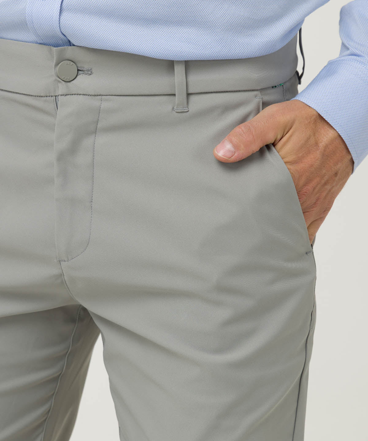 Pantalón Fibras Recicladas Hombre Travel Gris Rockford