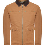 Chaqueta Algodón Orgánico Hombre Tundra Café Rockford