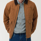 Chaqueta Algodón Orgánico Hombre Tundra Café Rockford