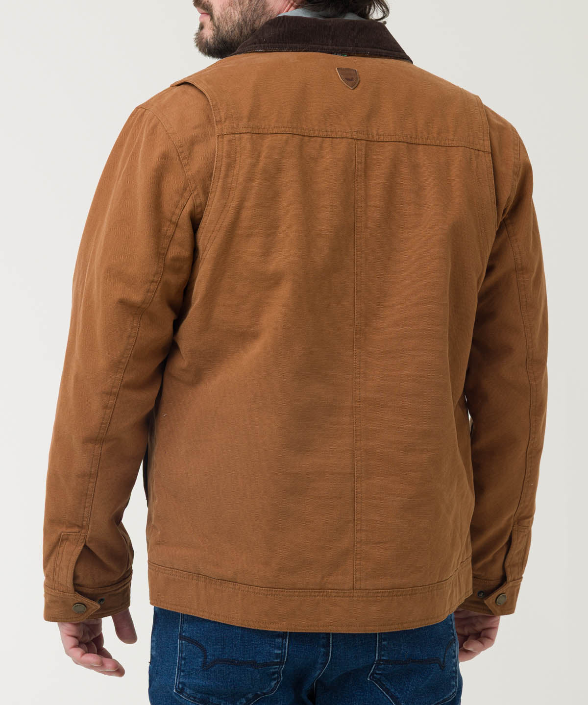 Chaqueta Algodón Orgánico Hombre Tundra Café Rockford