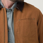 Chaqueta Algodón Orgánico Hombre Tundra Café Rockford