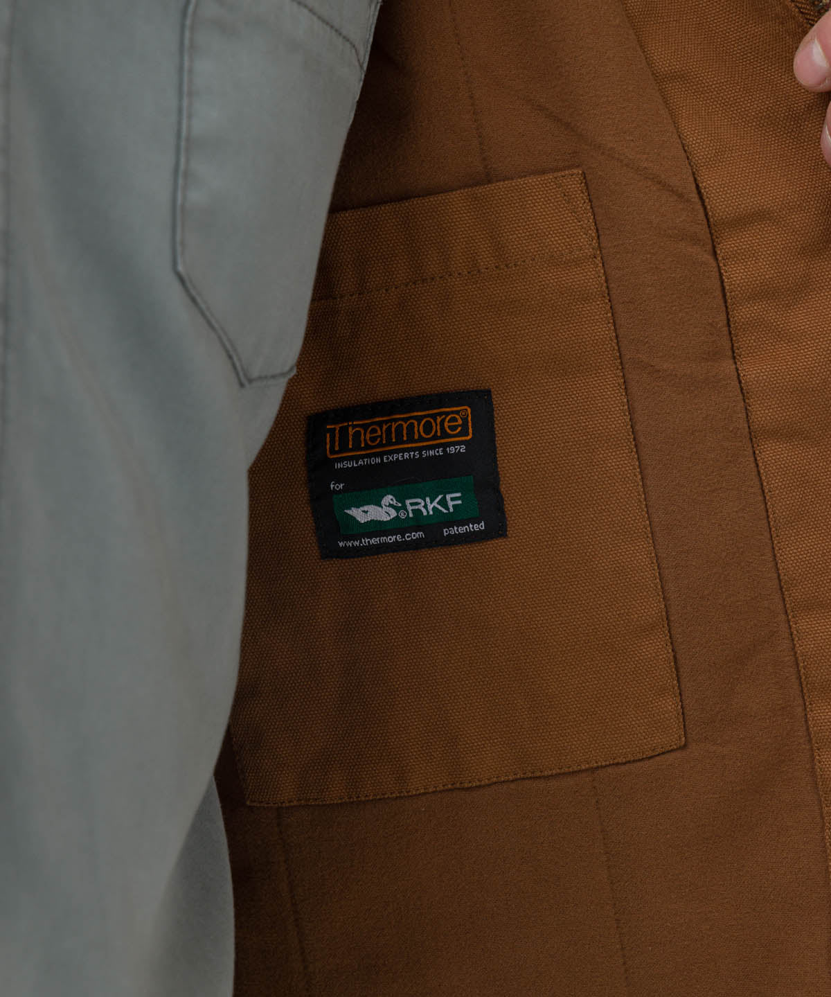Chaqueta Algodón Orgánico Hombre Tundra Café Rockford
