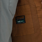 Chaqueta Algodón Orgánico Hombre Tundra Café Rockford