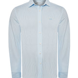 Camisa Fibras Recicladas Hombre Sports Azul Rockford