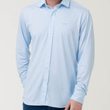 Camisa Fibras Recicladas Hombre Sports Azul Rockford