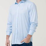 Camisa Fibras Recicladas Hombre Sports Azul Rockford