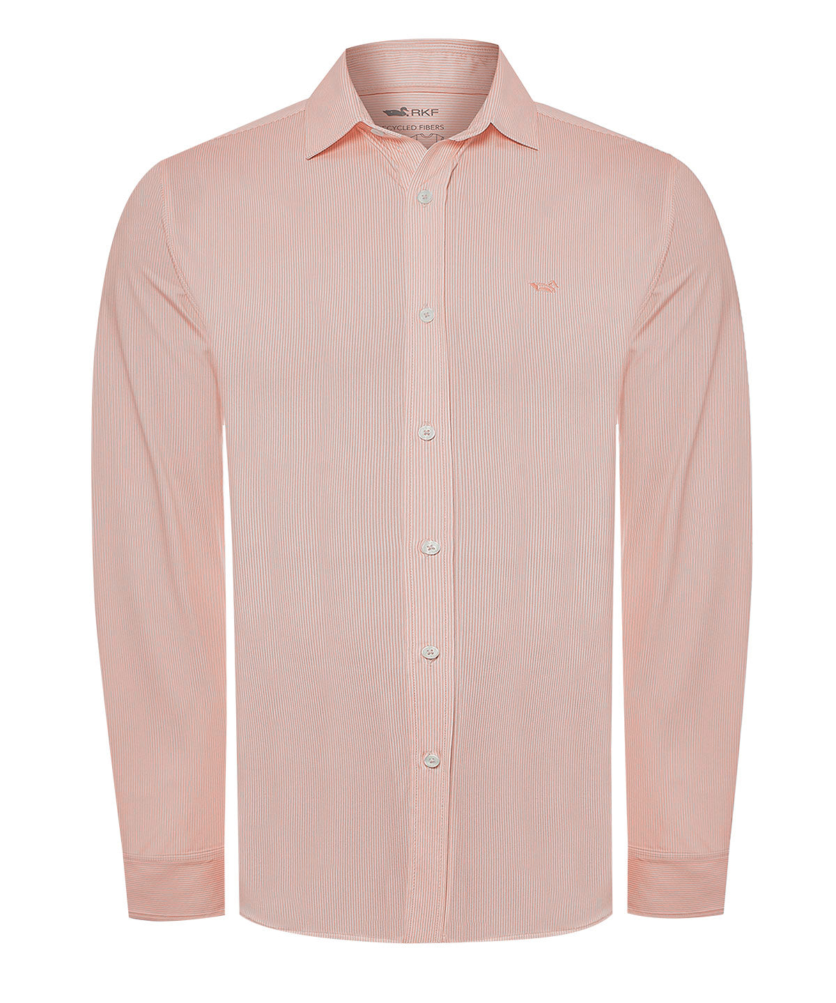 Camisa Fibras Recicladas Hombre Sports Naranjo Rockford