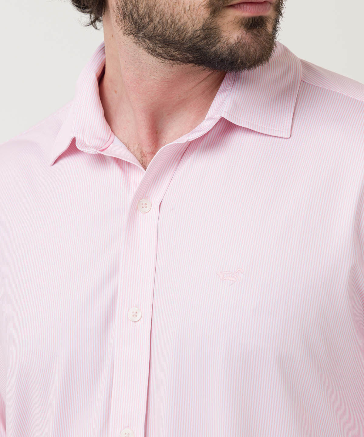 Camisa Fibras Recicladas Hombre Sports Naranjo Rockford