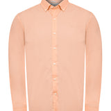 Camisa Algodón Orgánico Hombre Soft Naranjo Rockford