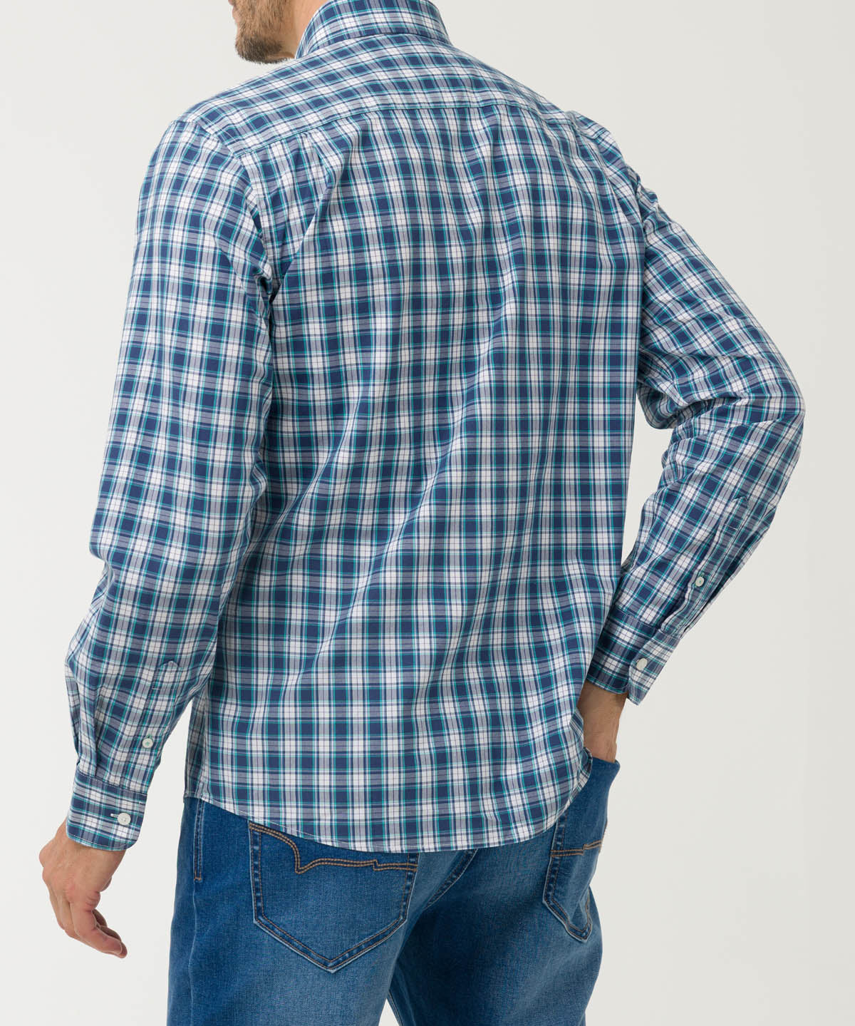Camisa Algodón Orgánico Hombre Lighter Verde Oscuro Rockford