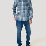 Camisa Algodón Orgánico Hombre Lighter Verde Oscuro Rockford