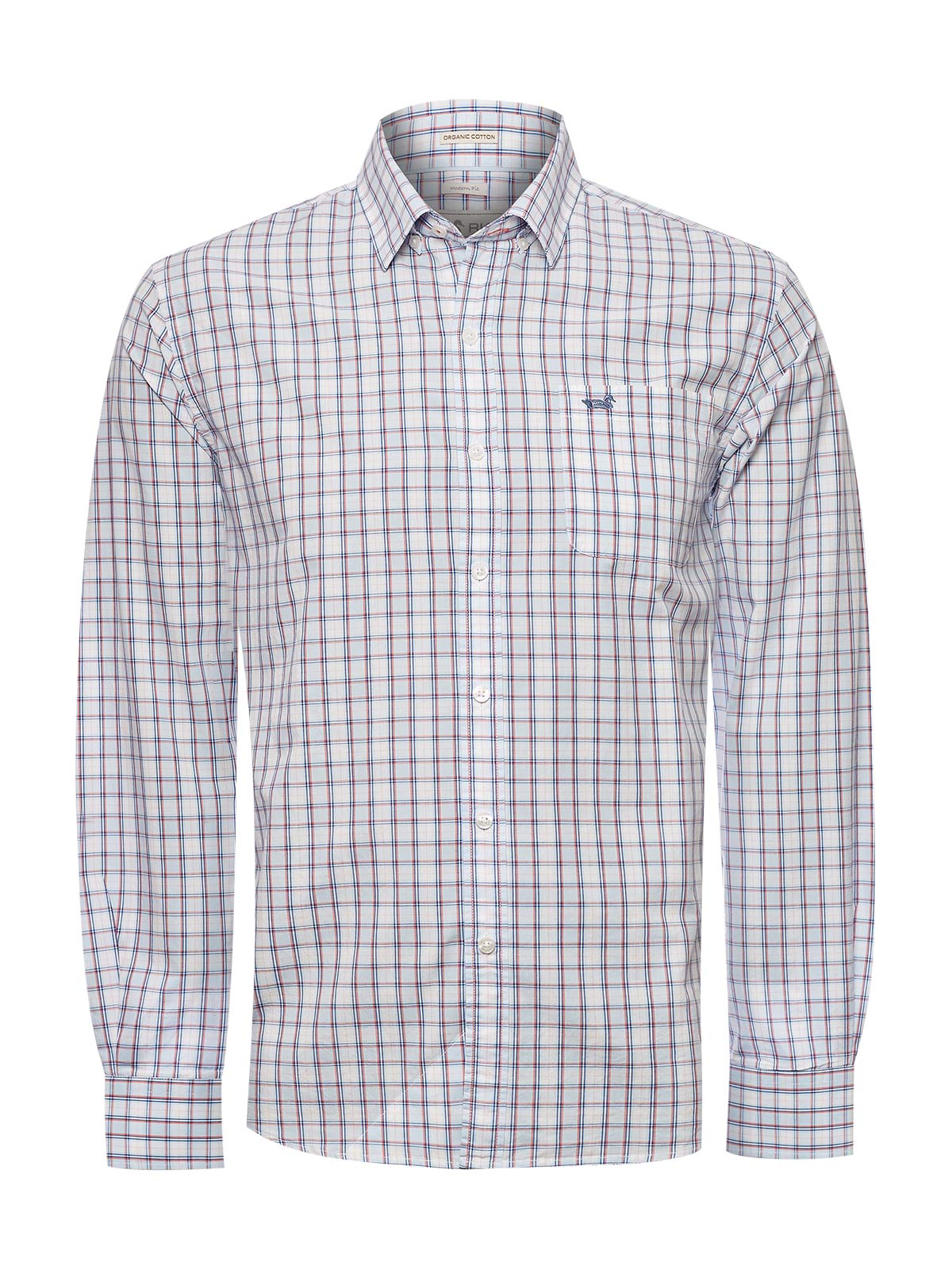Camisa Algodón Orgánico Hombre Lighter Azul Rockford