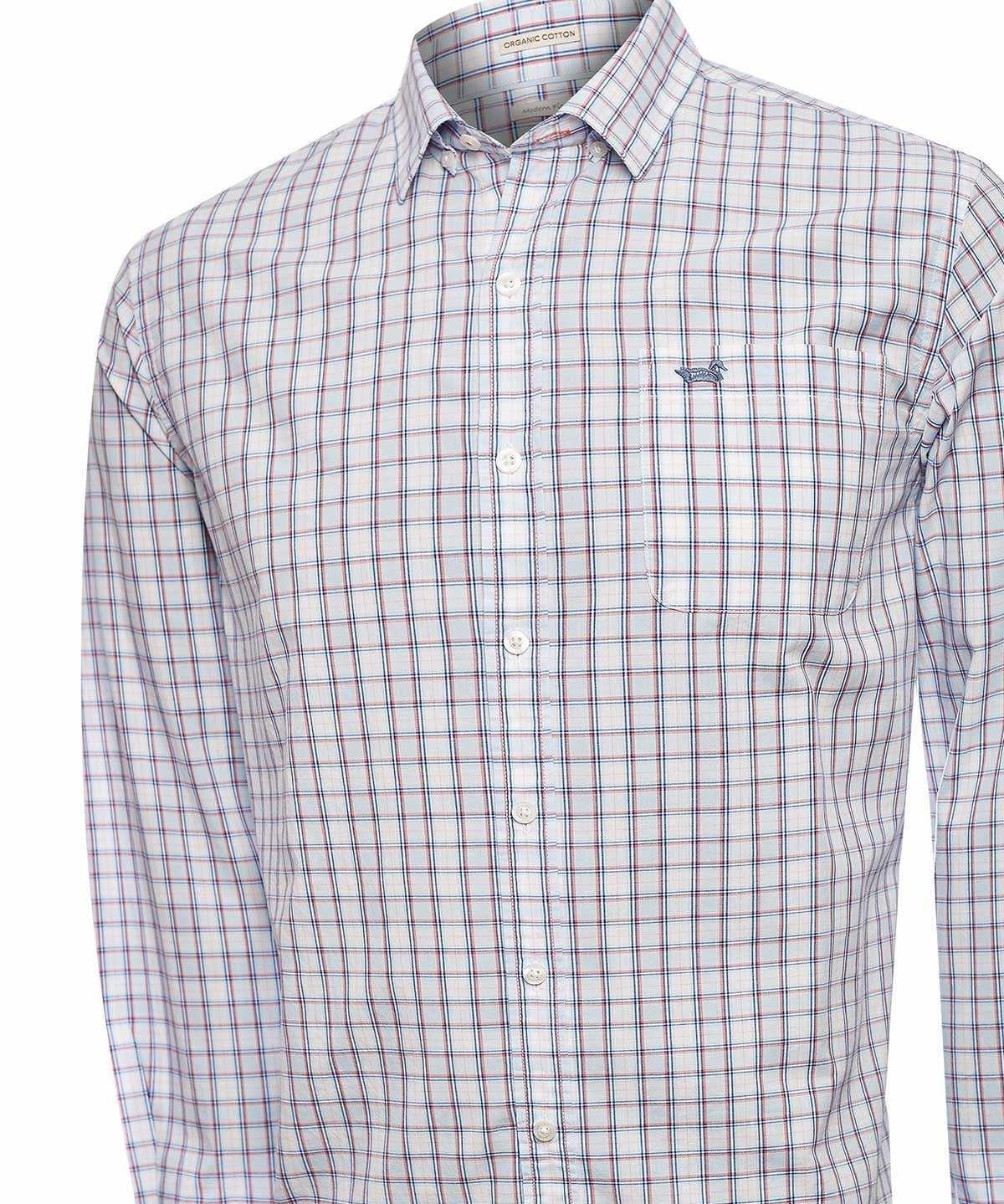 Camisa Algodón Orgánico Hombre Lighter Azul Rockford