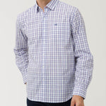 Camisa Algodón Orgánico Hombre Lighter Azul Rockford
