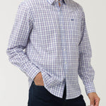 Camisa Algodón Orgánico Hombre Lighter Azul Rockford