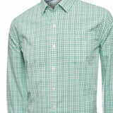 Camisa Algodón Orgánico Hombre Lighter Verde Rockford