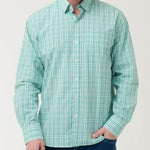 Camisa Algodón Orgánico Hombre Lighter Verde Rockford