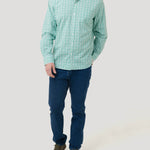 Camisa Algodón Orgánico Hombre Lighter Verde Rockford