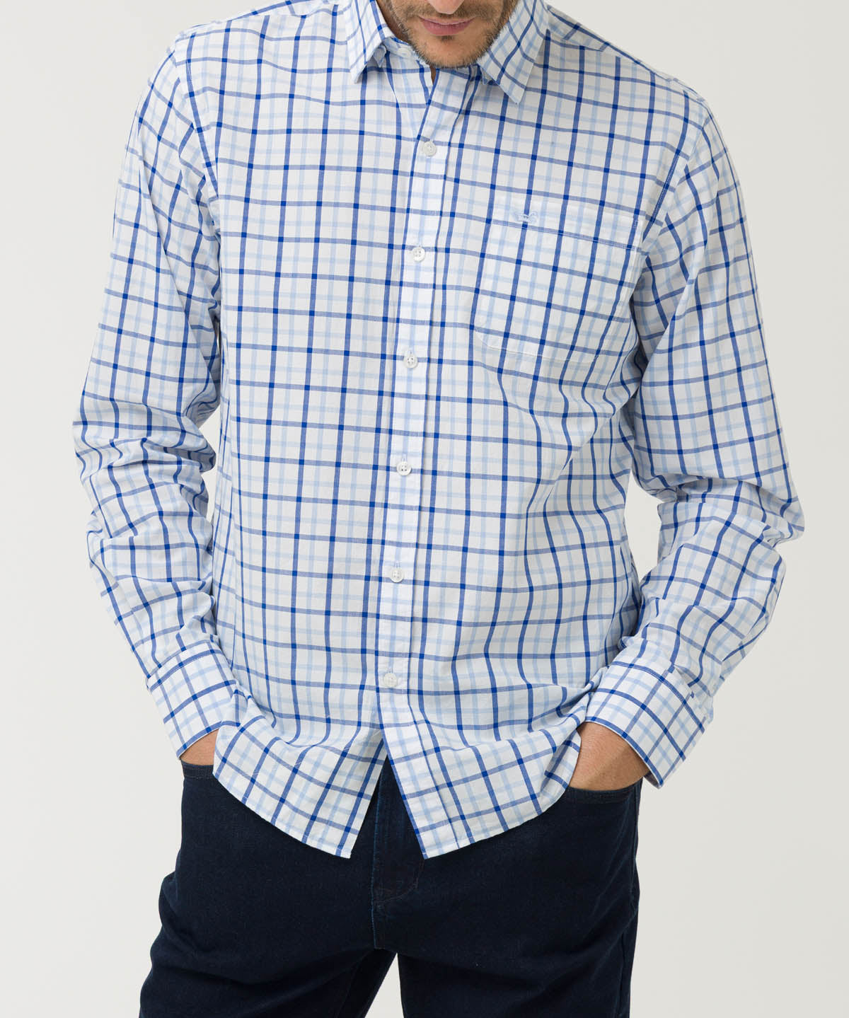 Camisa Algodón Orgánico Hombre Lighter Multicolor Rockford