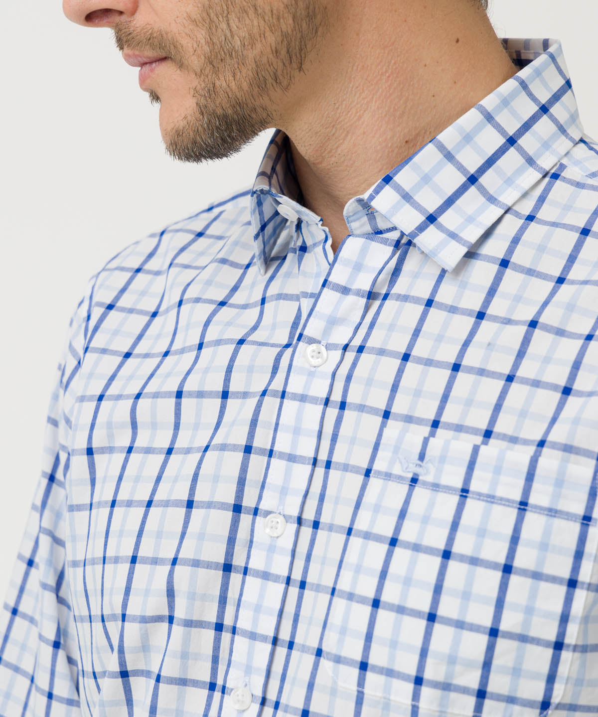 Camisa Algodón Orgánico Hombre Lighter Multicolor Rockford