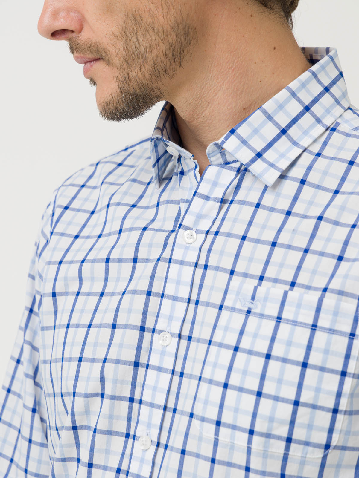 Camisa Algodón Orgánico Hombre Lighter Multicolor Rockford
