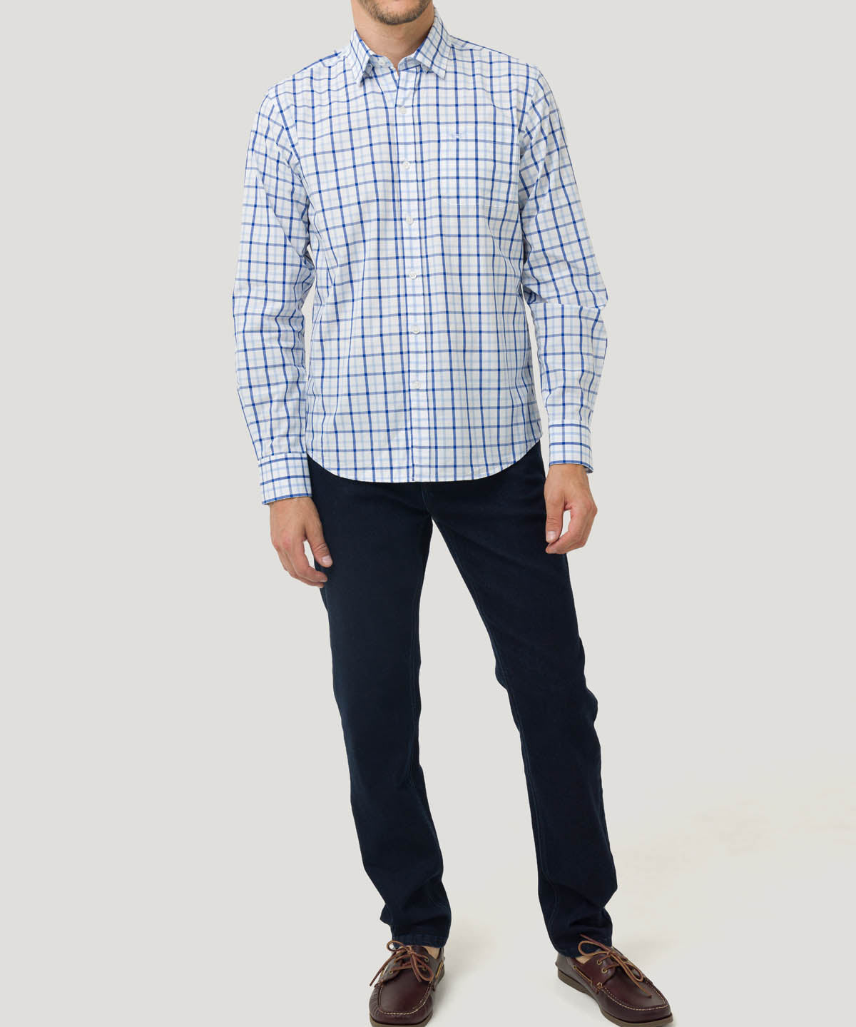 Camisa Algodón Orgánico Hombre Lighter Multicolor Rockford