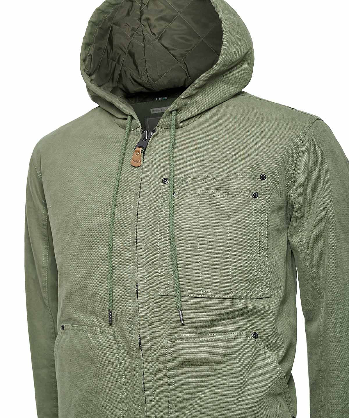 Chaqueta Algodón Hombre Porto Verde Rockford