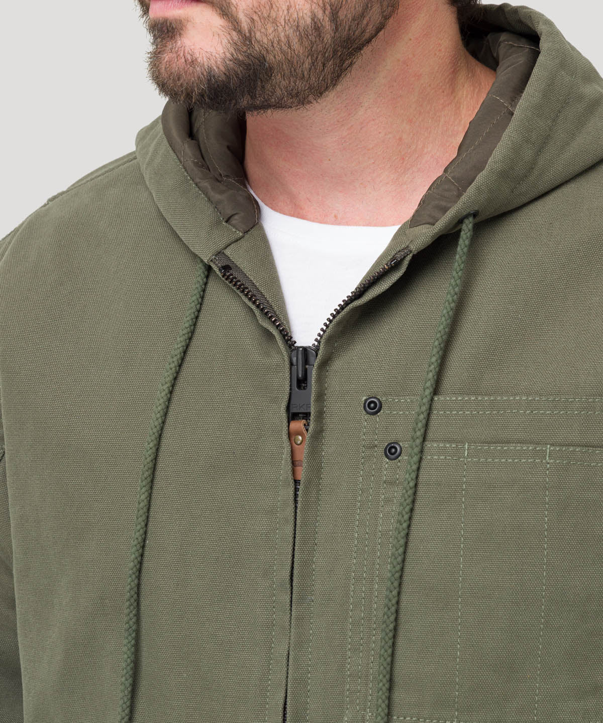 Chaqueta Algodón Hombre Porto Verde Rockford