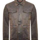 Chaqueta Algodón Hombre Torino Café Rockford