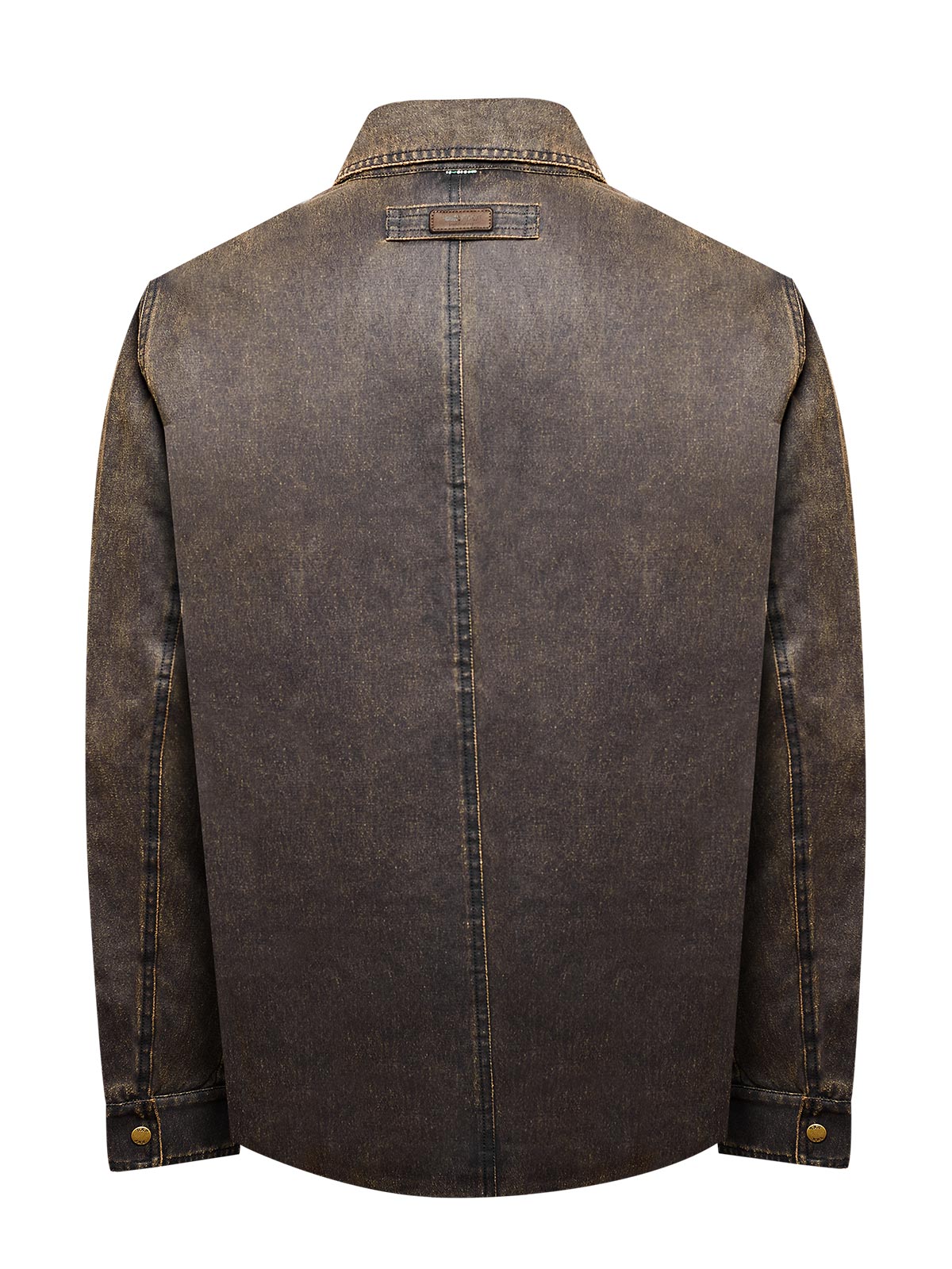 Chaqueta Algodón Hombre Torino Café Rockford
