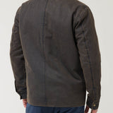 Chaqueta Algodón Hombre Torino Café Rockford