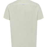 Camisa Lino Orgánico Hombre Linenshort Verde Rockford