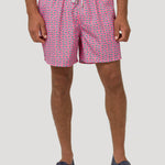 Traje De Baño Fibras Recicladas Hombre Izam Rosado Rockford