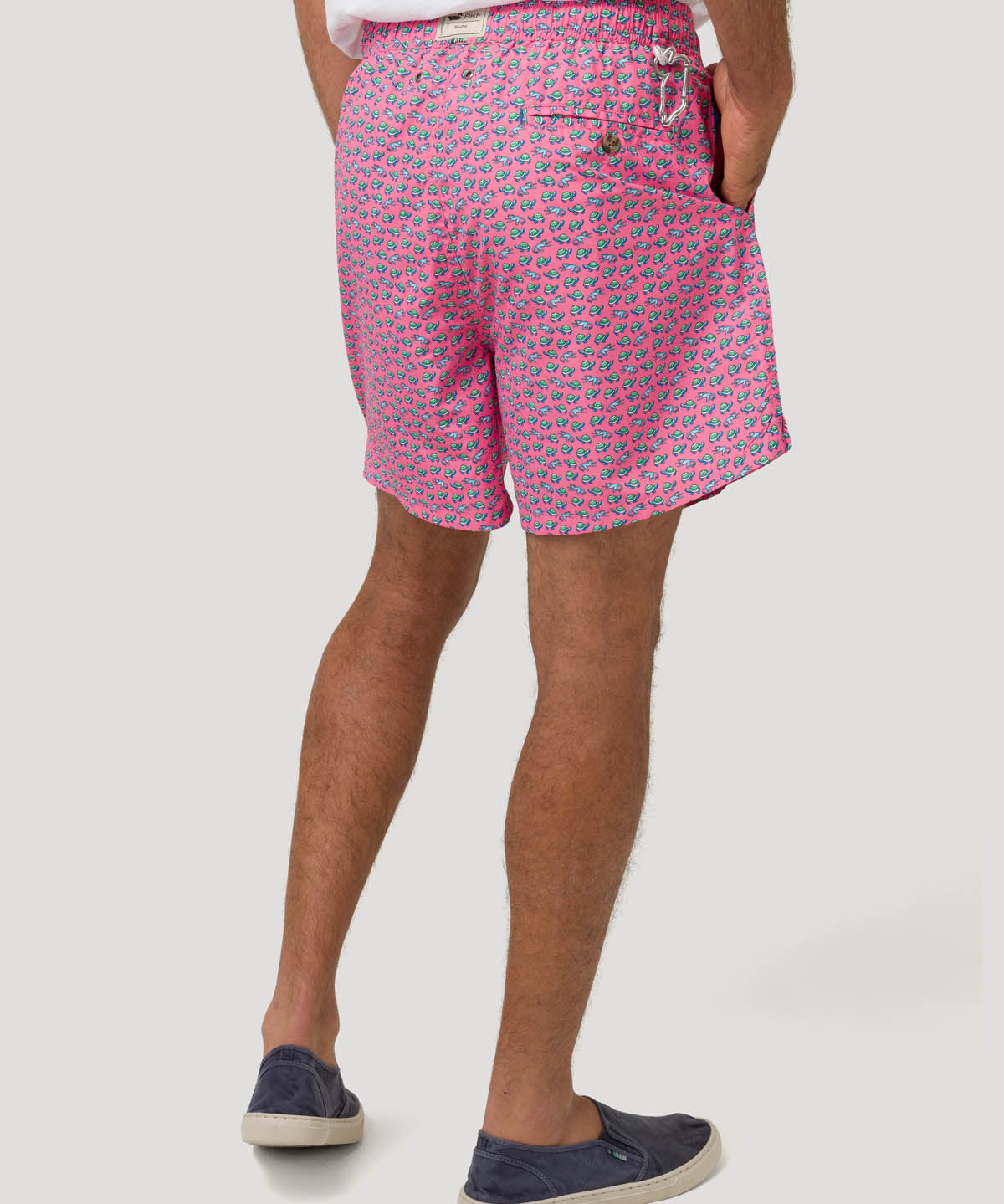 Traje De Baño Fibras Recicladas Hombre Izam Rosado Rockford