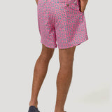 Traje De Baño Fibras Recicladas Hombre Izam Rosado Rockford